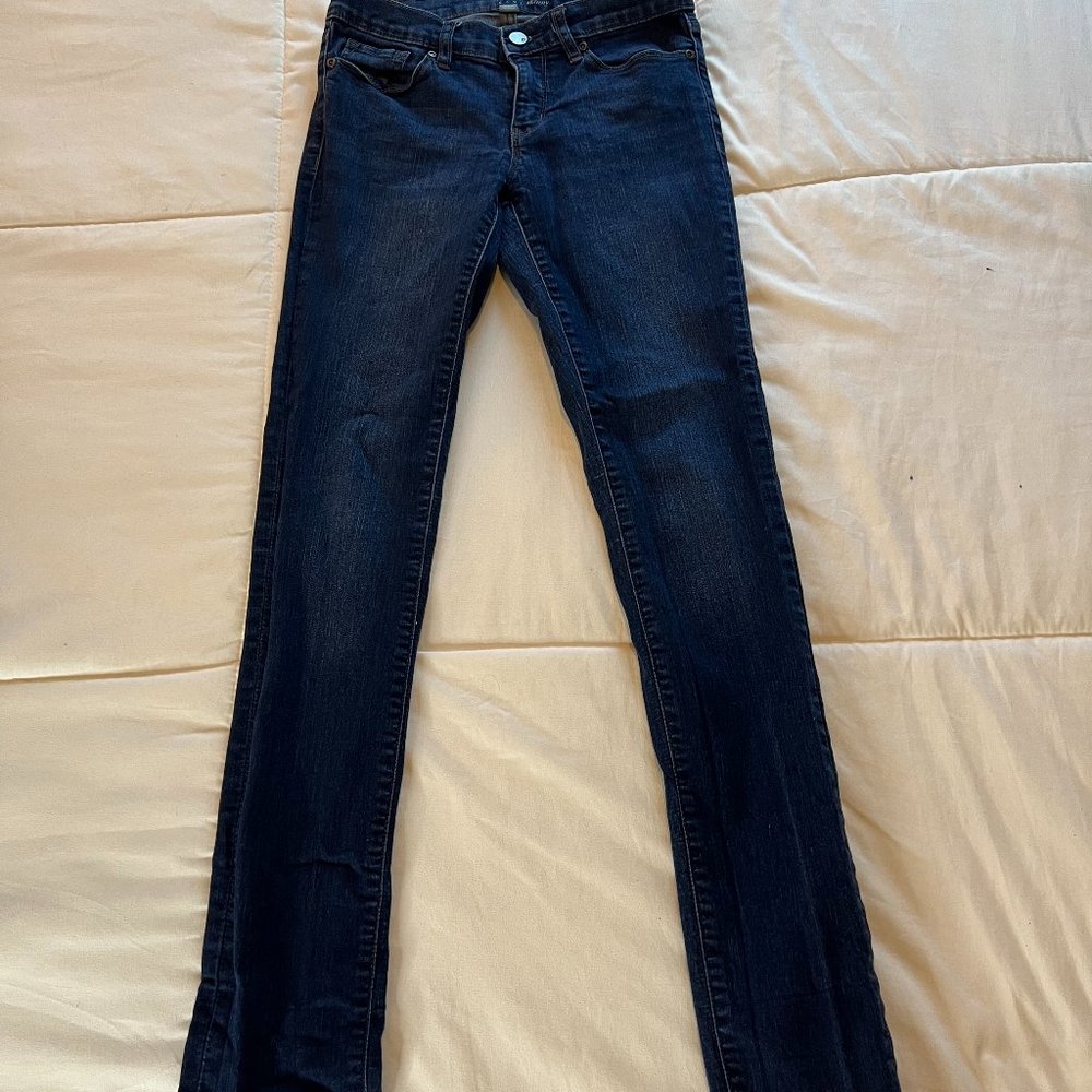 low rise skinny jeans (Dark blue) Size 2 in women